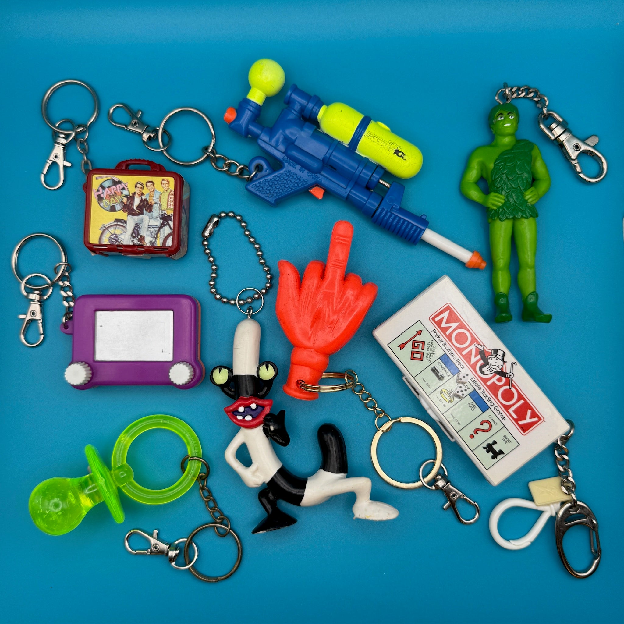 Nostalgic s &  s: You Pick 2 -  vintage keychain vintage charms for bag nostalgia vintage keychains y2k collectible - Bag Crap