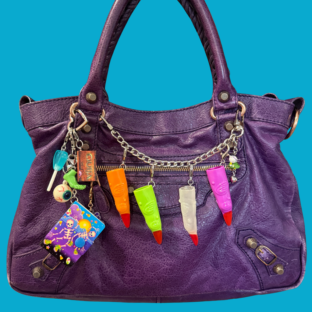 Witch Finger Bag Charm Keychains