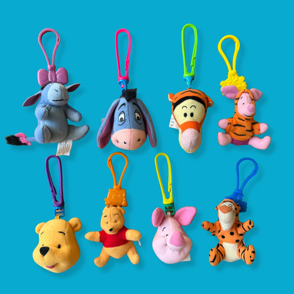 Blind Box: Vintage Y2K Winnie the Pooh Plush Charms