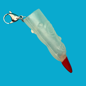 Witch Finger   s -  vintage keychain vintage charms for bag nostalgia vintage keychains y2k collectible - Bag Crap