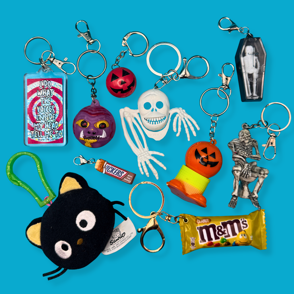Halloween Vintage Keychains & Bag Charms: Drop II