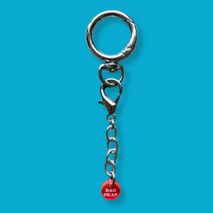 Silver Metal Mini  Chain - clips carabiners charms keychains bag designer vintage keychain vintage charms for bag nostalgia vintage keychains y2k collectible - Bag Crap