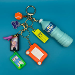 One-of-One     Set — Etch-a-Sketch - vintage bag charm packs nostalgia vintage y2k vintage keychain vintage charms for bag nostalgia vintage keychains y2k collectible - Bag Crap