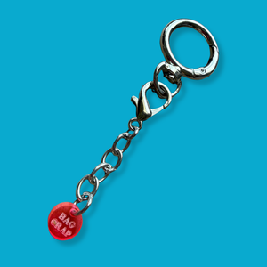 Silver Metal Mini  Chain - clips carabiners charms keychains bag designer vintage keychain vintage charms for bag nostalgia vintage keychains y2k collectible - Bag Crap