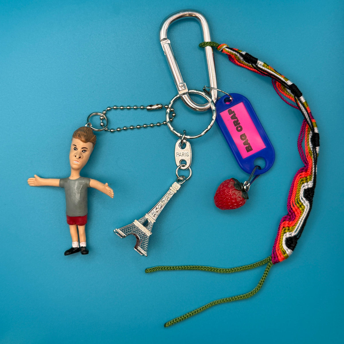 90s    Pack — Beavis & Butt-head -  vintage keychain vintage charms for bag nostalgia vintage keychains y2k collectible - Bag Crap