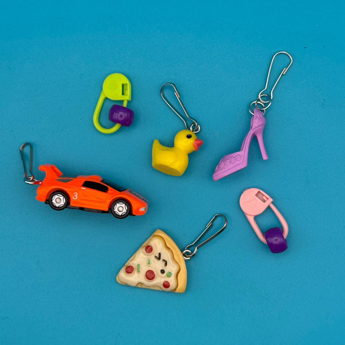Blind Box: 6 Piece Miniature Trinket  s -  vintage keychain vintage charms for bag nostalgia vintage keychains y2k collectible - Bag Crap
