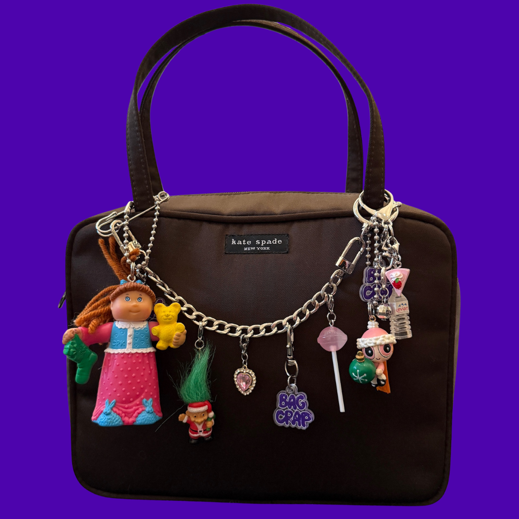 Vintage Holiday Cabbage Patch Kids Bag Charms