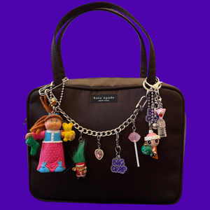 Holiday Cabe Patch Kids  s -  vintage keychain vintage charms for bag nostalgia vintage keychains y2k collectible - Bag Crap