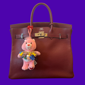 RARE   Pink Rainbow Cheer Care Bear Plush -  vintage keychain vintage charms for bag nostalgia vintage keychains y2k collectible - Bag Crap