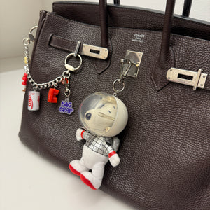 5”  Astronaut Snoopy - snoopy rar peanuts vintage keychain vintage charms for bag nostalgia vintage keychains y2k collectible - Bag Crap