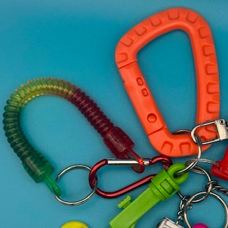 One-of-One Vintage Keychain Bag Charm Set — Tasmanian Devil