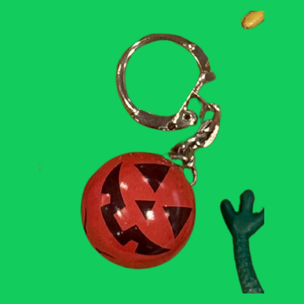 Vintage Spooky Halloween Keychains & Bag Charms
