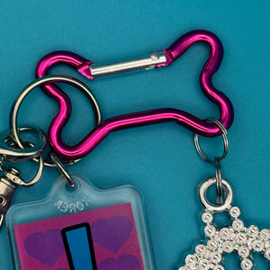 'I HEART BOYS'  Pack - vintage bag charm packs nostalgia vintage y2k vintage keychain vintage charms for bag nostalgia vintage keychains y2k collectible - Bag Crap