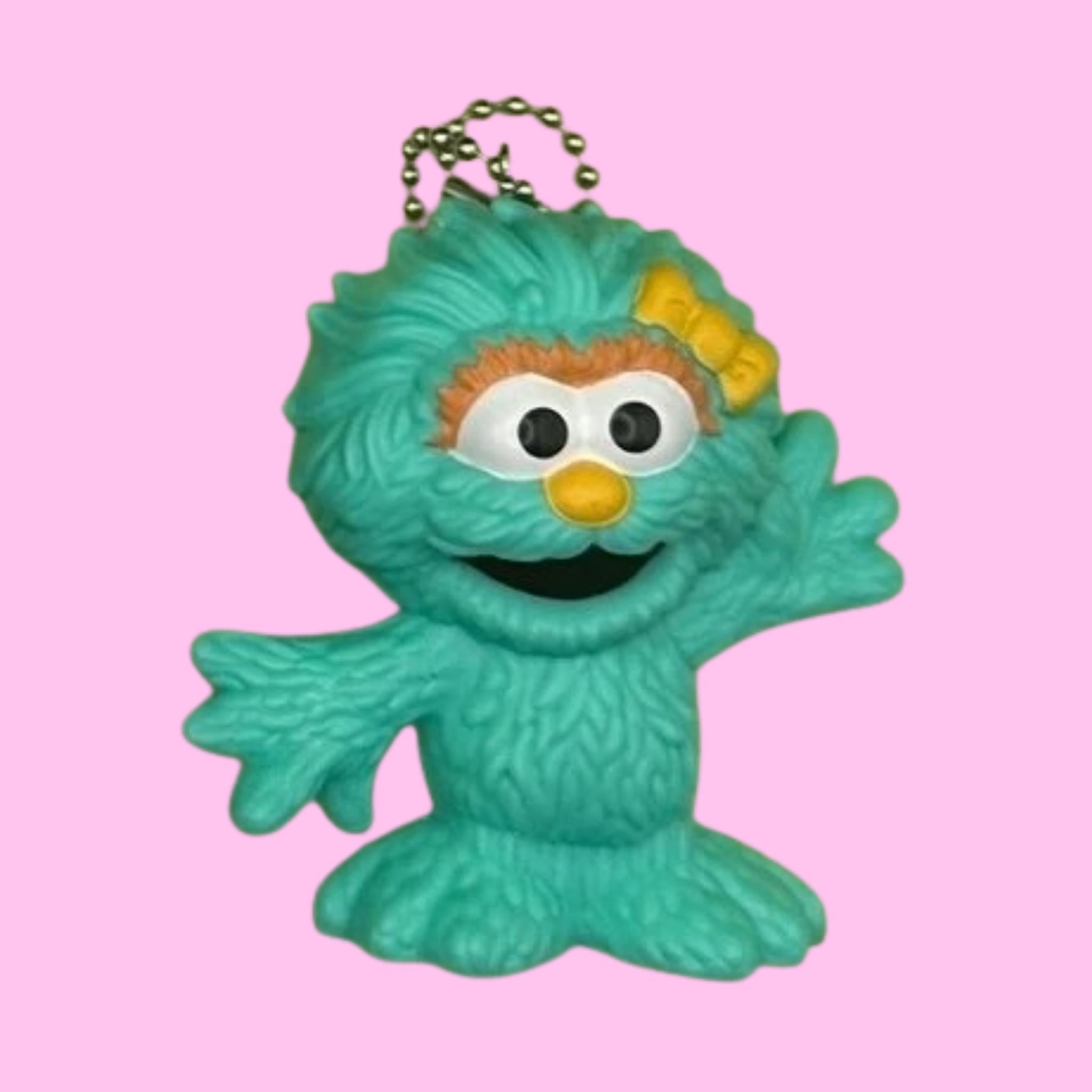 Sesame Street  Toy  s & s -  vintage keychain vintage charms for bag nostalgia vintage keychains y2k collectible - Bag Crap