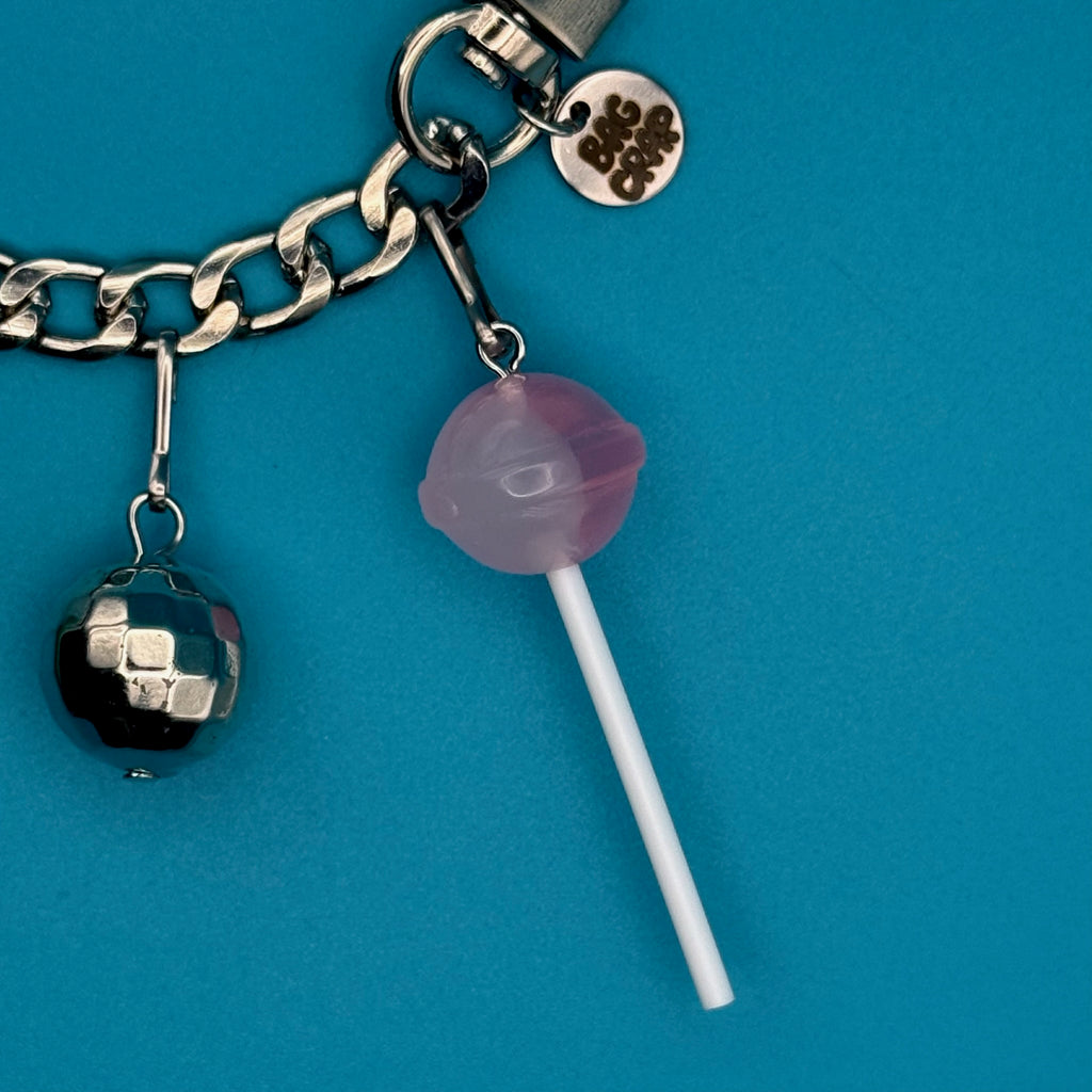 Minnie Mouse + VTG Cell Phone Bag Charm Chain