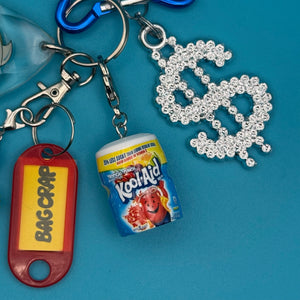 1:1  Fort Lauderdale + Kool-Aid  Pack - vintage bag charm packs nostalgia vintage y2k vintage keychain vintage charms for bag nostalgia vintage keychains y2k collectible - Bag Crap