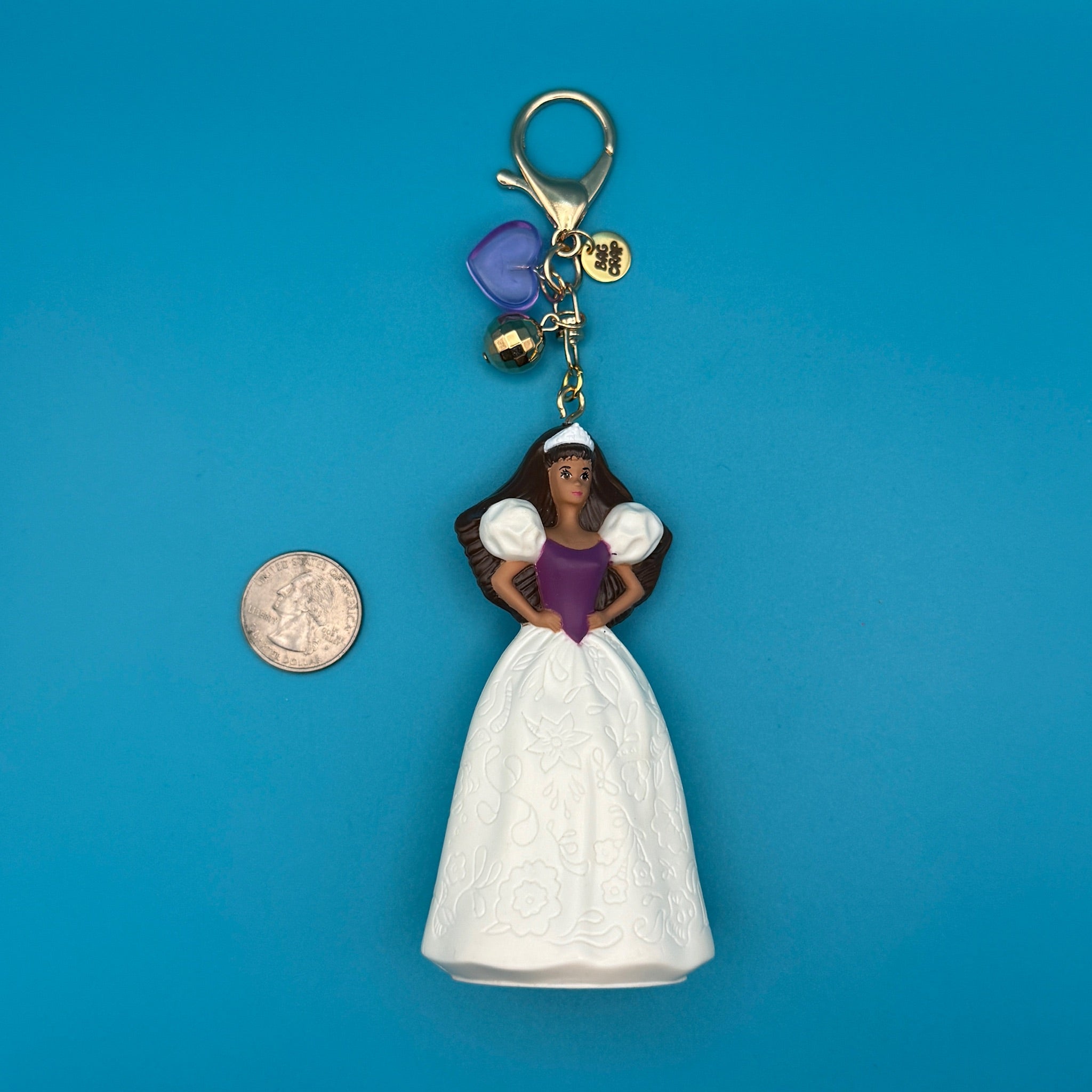 ‘90s Barbie Happy Meal Gold  s: You Pick - barbie doll toy pink rare vintage keychain vintage charms for bag nostalgia vintage keychains y2k collectible - Bag Crap