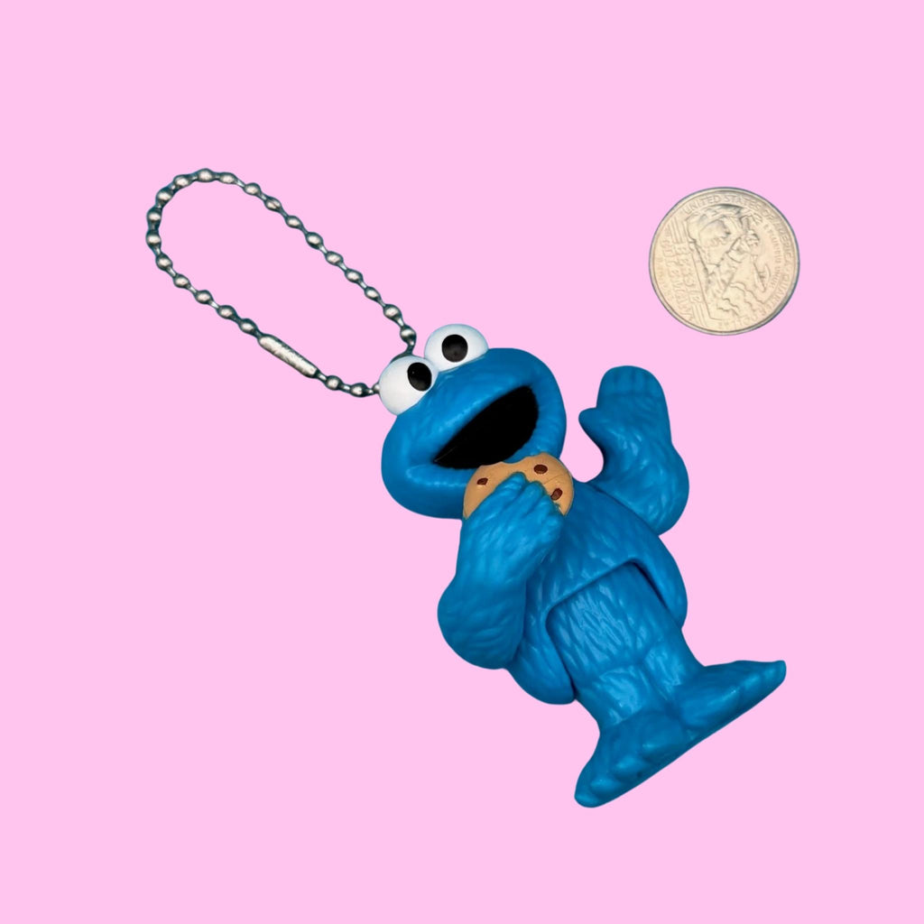 Vintage Sesame Street Toy Bag Charms