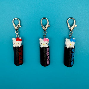 Hello Kitty Sushi Roll Mini  s - hello kitty sanrio japan kawaii rare vintage keychain vintage charms for bag nostalgia vintage keychains y2k collectible - Bag Crap