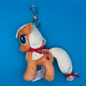 4' VTG Applejack My Little Pony Plush -  vintage keychain vintage charms for bag nostalgia vintage keychains y2k collectible - Bag Crap