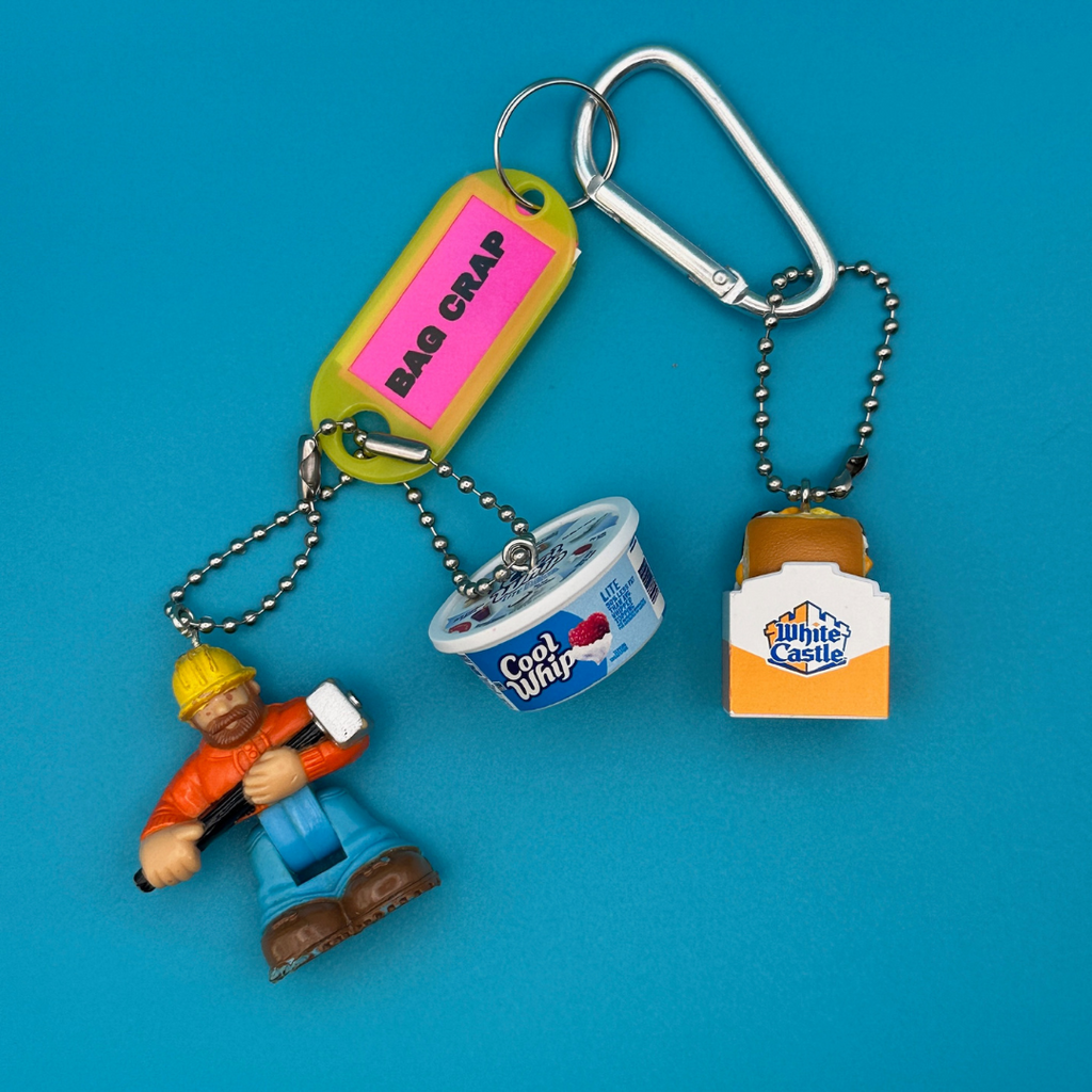 Cool Whip White Castle Construction Mini Bodega Bag Charm Pack
