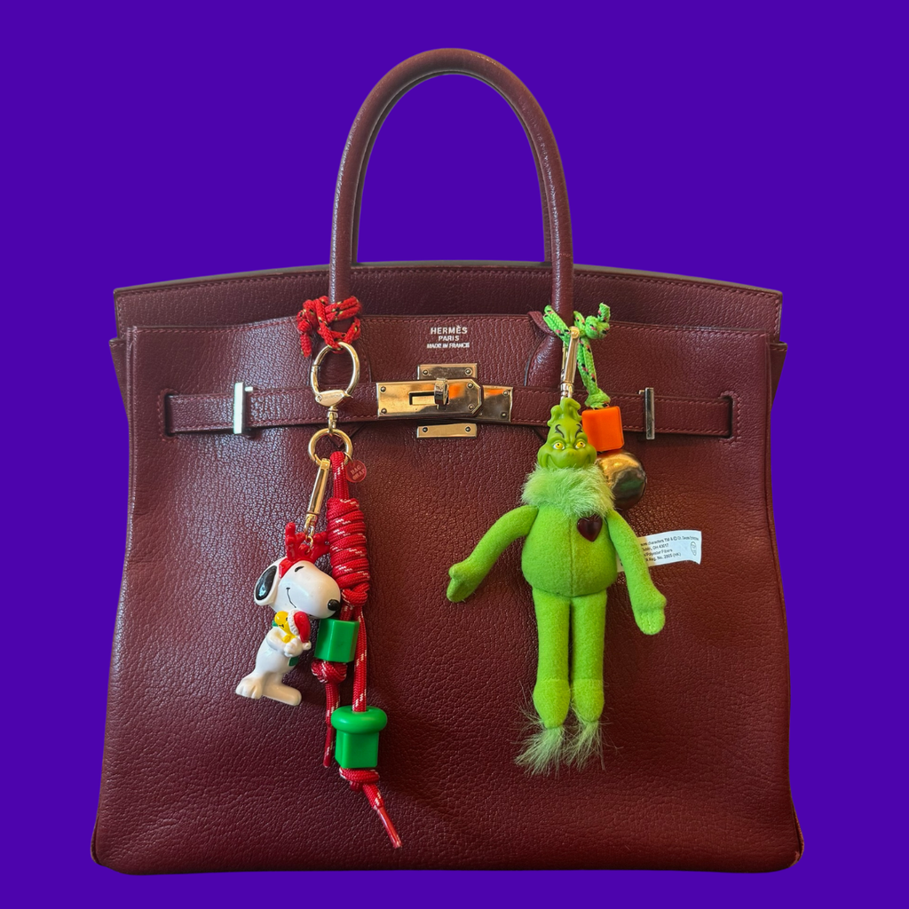 Vintage Holiday Reindeer Snoopy + Woodstock Bag Charm Pack