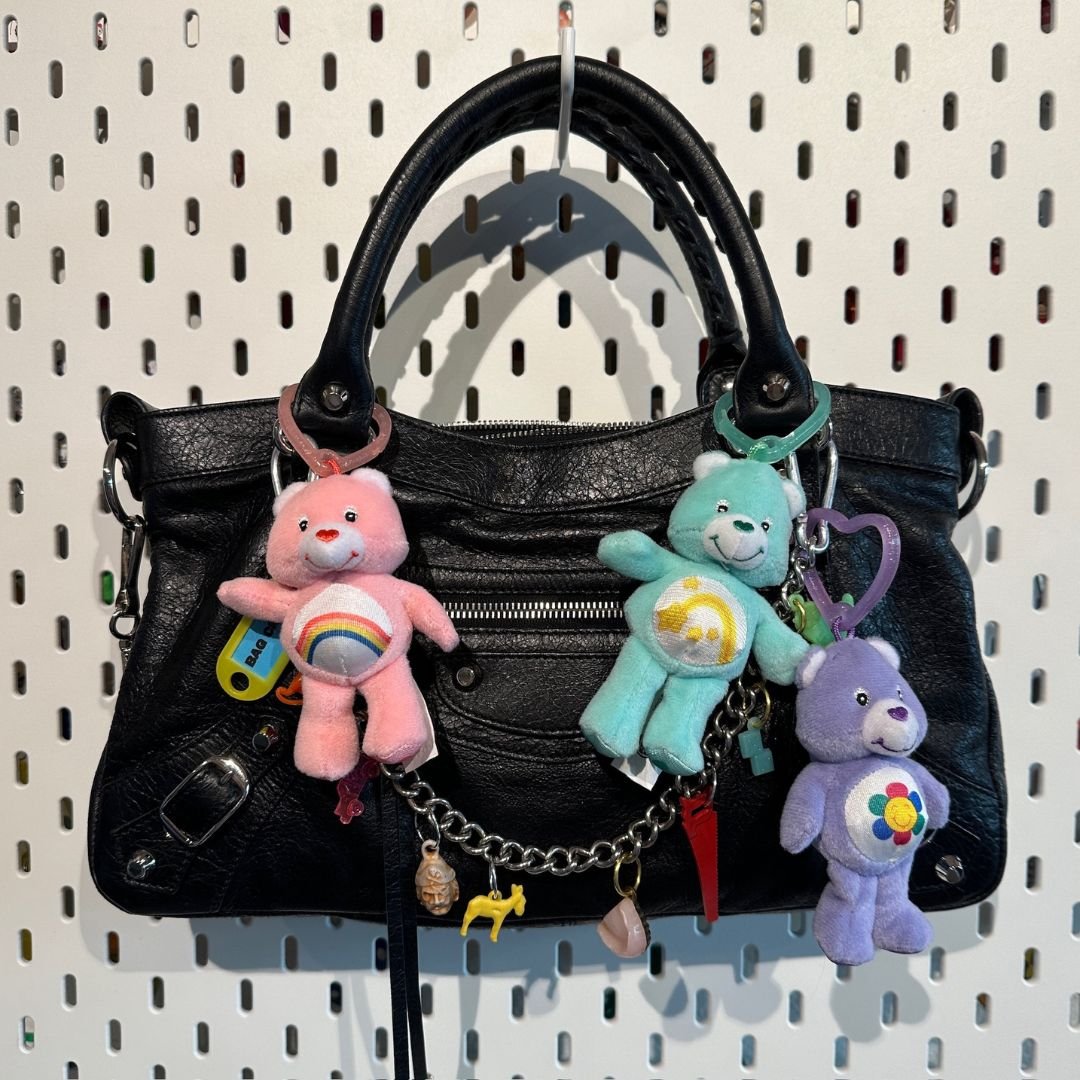 Burger King Care Bear Plush  s -  vintage keychain vintage charms for bag nostalgia vintage keychains y2k collectible - Bag Crap