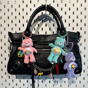 Bag Crap - Vintage Y2k Burger King Care Bear Plush Bag Charms