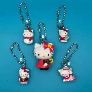 Holiday Mini Hello Kitty  s - hello kitty sanrio japan kawaii rare vintage keychain vintage charms for bag nostalgia vintage keychains y2k collectible - Bag Crap