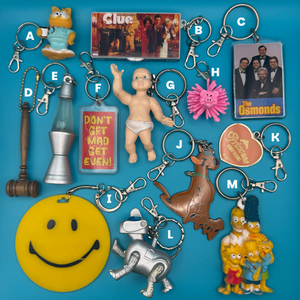 1980s-1990s  Nostalgic s &  s: You Pick -  vintage keychain vintage charms for bag nostalgia vintage keychains y2k collectible - Bag Crap