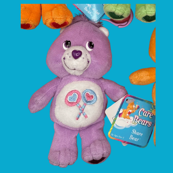 Care Bear Plush  s With Tags: Drop 2 -  vintage keychain vintage charms for bag nostalgia vintage keychains y2k collectible - Bag Crap