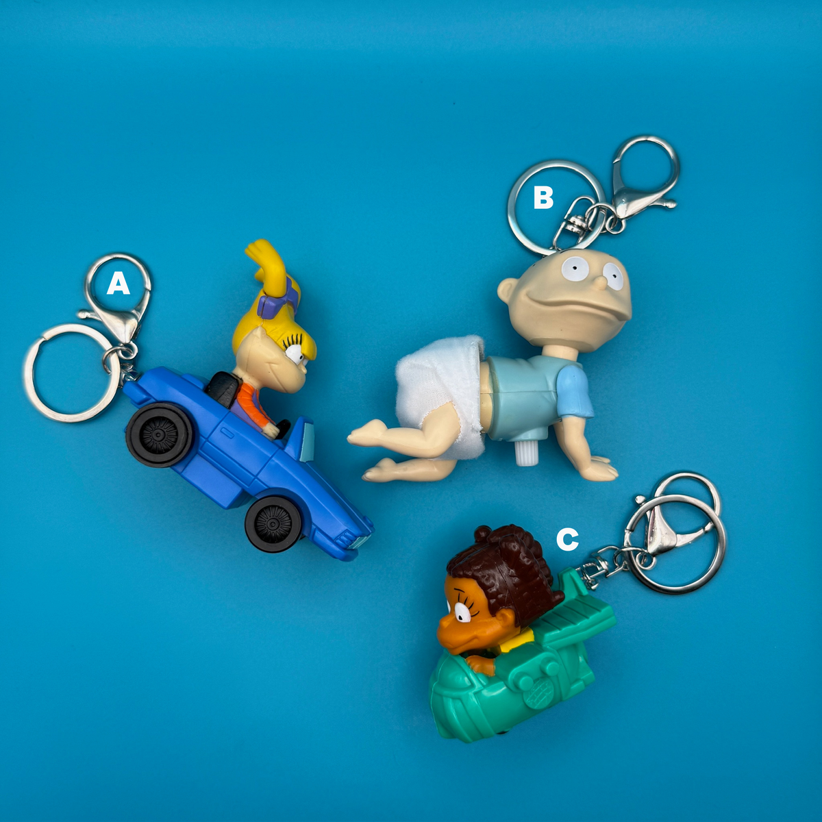 Rugrats Character  s: You Pick -  vintage keychain vintage charms for bag nostalgia vintage keychains y2k collectible - Bag Crap