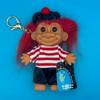 SALE:  Troll Doll  : Lucky France - troll charms troll keychains vintage keychain vintage charms for bag nostalgia vintage keychains y2k collectible - Bag Crap