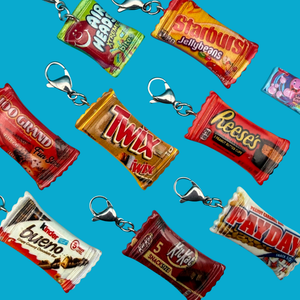 Halloween Candy Mini  s -  vintage keychain vintage charms for bag nostalgia vintage keychains y2k collectible - Bag Crap