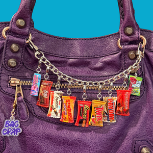 Halloween Candy Mini  s -  vintage keychain vintage charms for bag nostalgia vintage keychains y2k collectible - Bag Crap