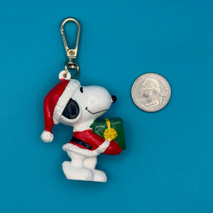 Christmas Snoopy Gold  s - snoopy rar peanuts vintage keychain vintage charms for bag nostalgia vintage keychains y2k collectible - Bag Crap