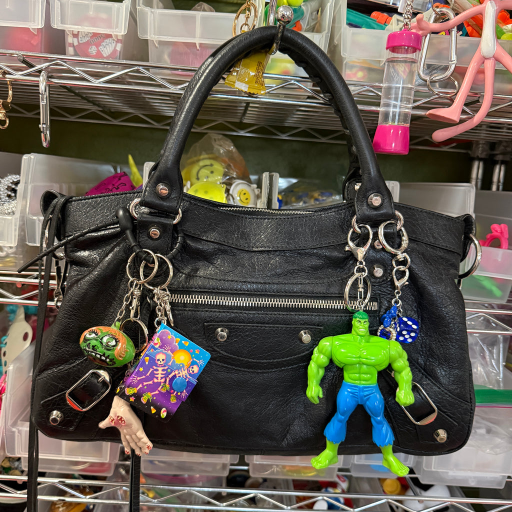 1:1 Vintage 90s Cartoon Bag Charm Pack: Hulk
