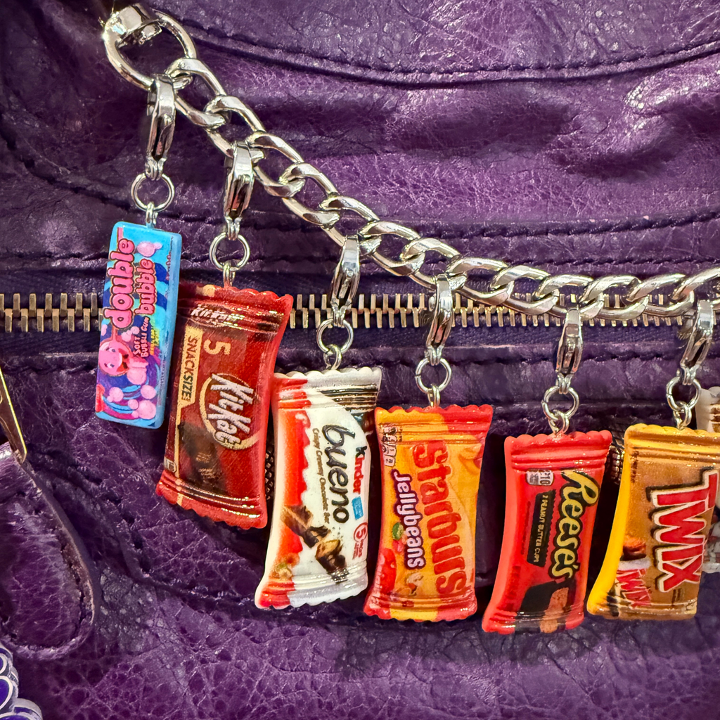 Halloween Candy Mini Bag Charms