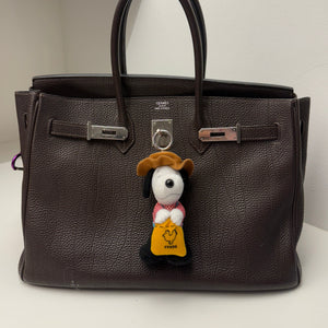 5”  Farmer Snoopy - snoopy rar peanuts vintage keychain vintage charms for bag nostalgia vintage keychains y2k collectible - Bag Crap