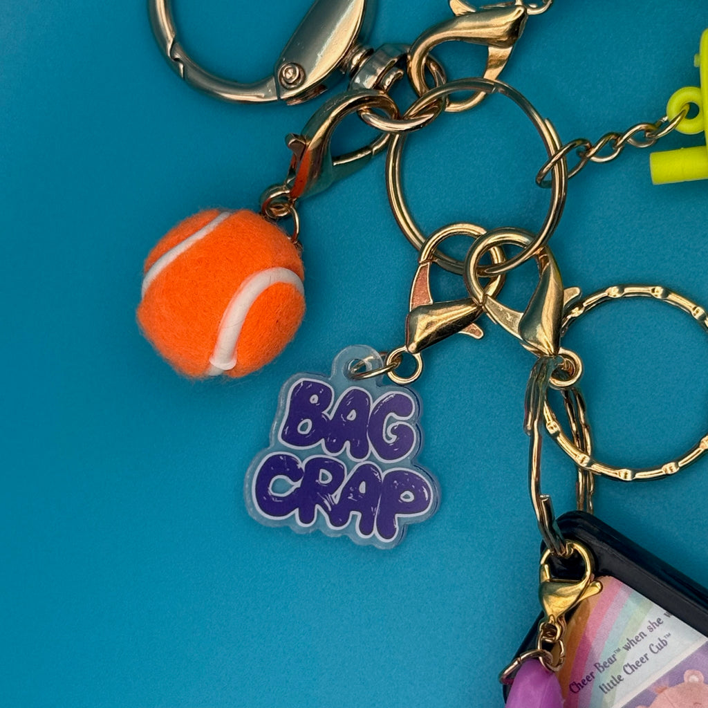 One-of-One Vintage Keychain Bag Charm Set — Etch-a-Sketch