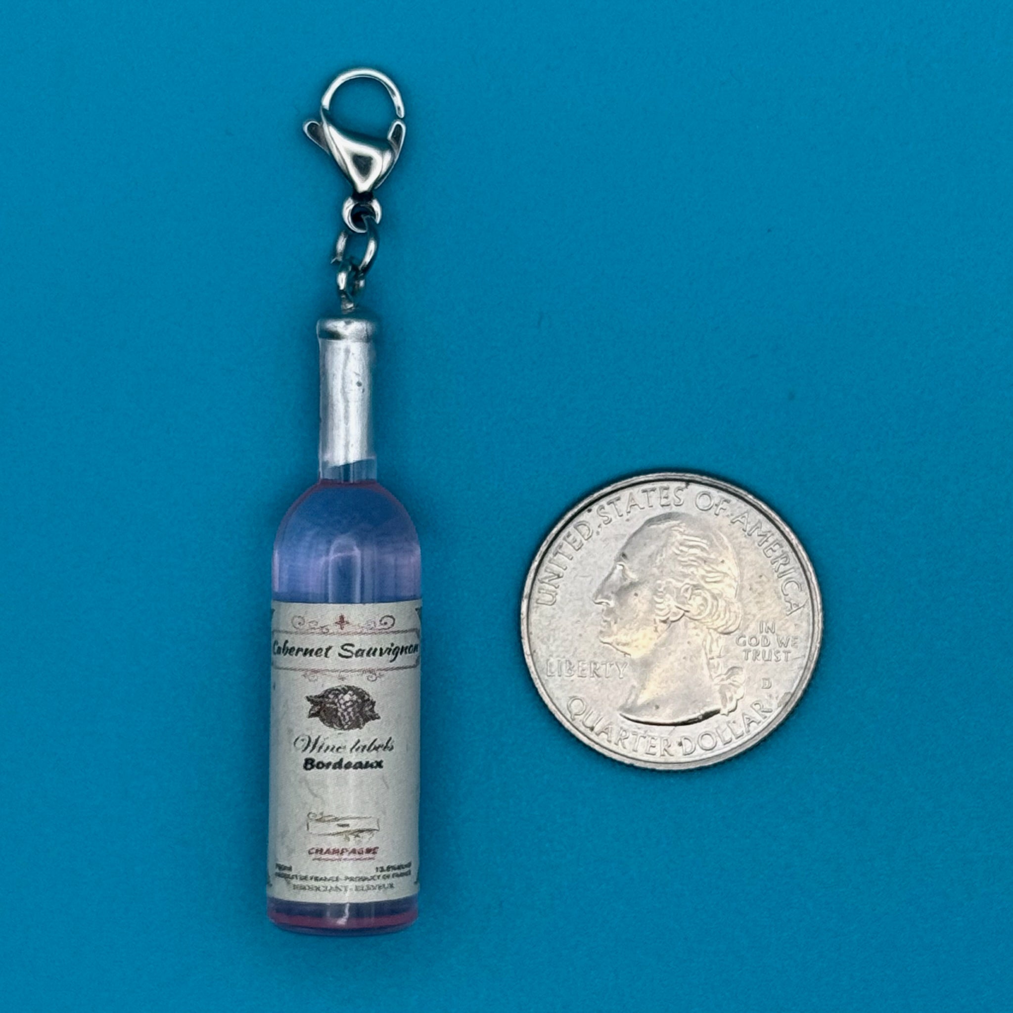 Miniature Vodka, Champagne, and Wine  s: You PIck -  vintage keychain vintage charms for bag nostalgia vintage keychains y2k collectible - Bag Crap