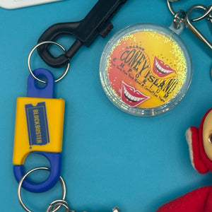 One-of-One     Set — Red Teletubbie - vintage bag charm packs nostalgia vintage y2k vintage keychain vintage charms for bag nostalgia vintage keychains y2k collectible - Bag Crap