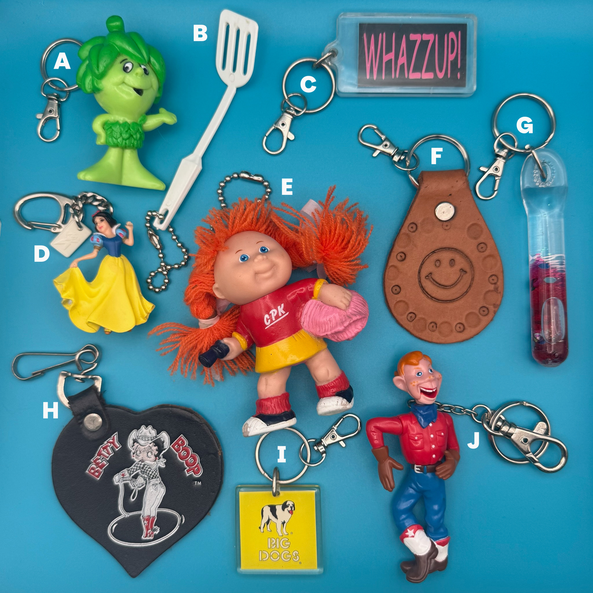 1980s-1990s  Nostalgic s &  s: You Pick -  vintage keychain vintage charms for bag nostalgia vintage keychains y2k collectible - Bag Crap