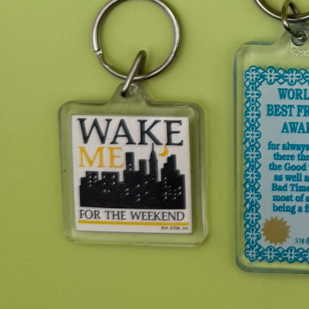 Vintage 90's Y2k Comedy Quote Keychains: Drop 3