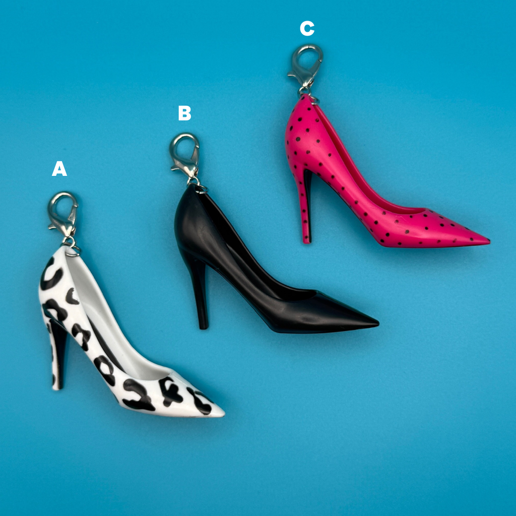 XL Barbie Shoe Bag Charms & Keychains— You Pick