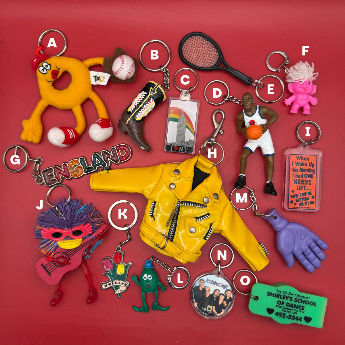 1970s-   s &  s: Drop 54 -  vintage keychain vintage charms for bag nostalgia vintage keychains y2k collectible - Bag Crap