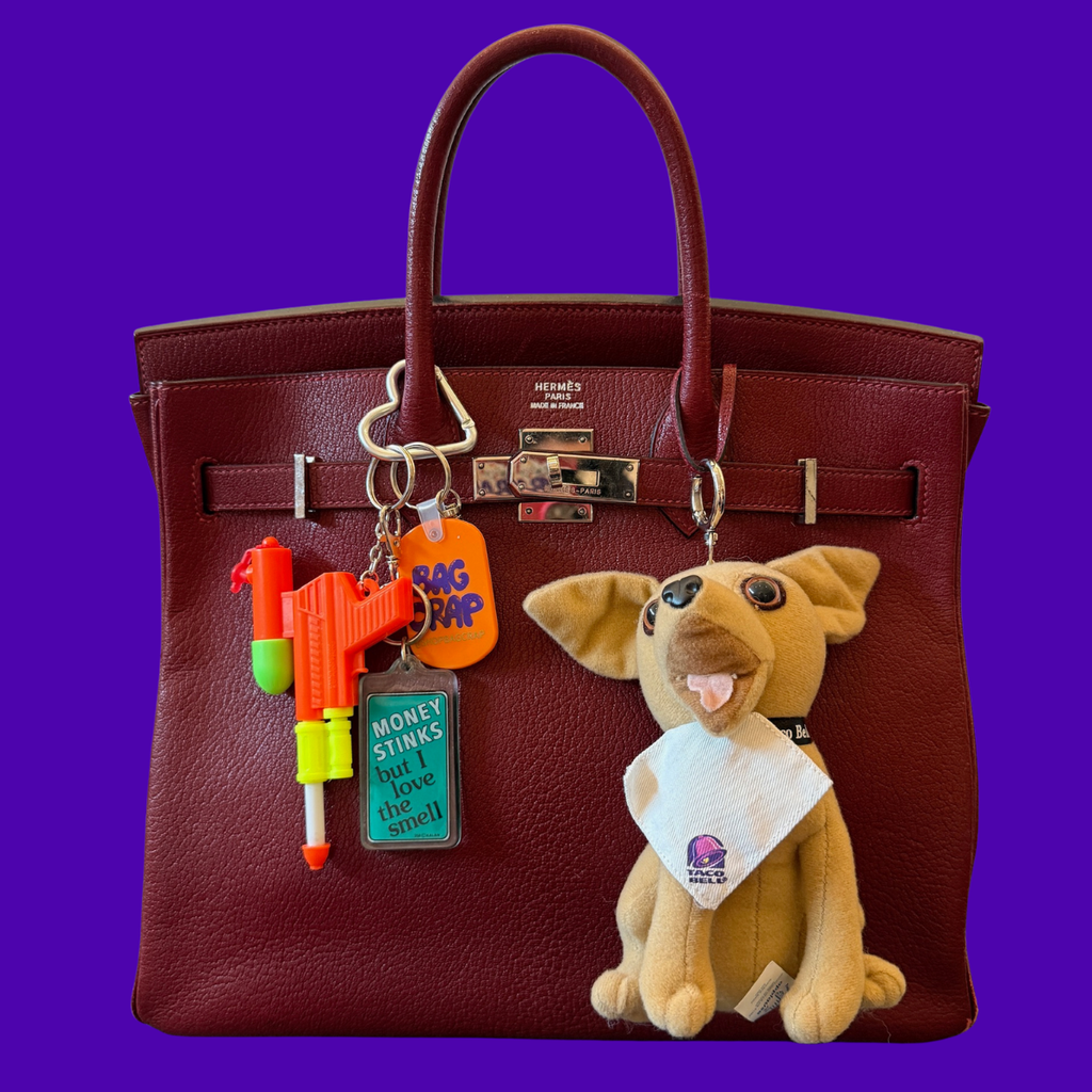 Vintage ‘90s Taco Bell Chihuahua Plush Bag Charm