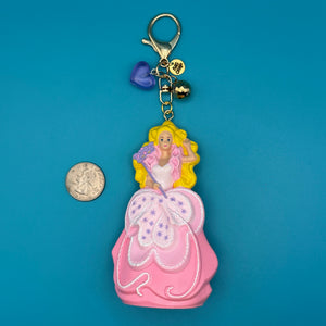 ‘90s Barbie Happy Meal Gold  s: You Pick - barbie doll toy pink rare vintage keychain vintage charms for bag nostalgia vintage keychains y2k collectible - Bag Crap