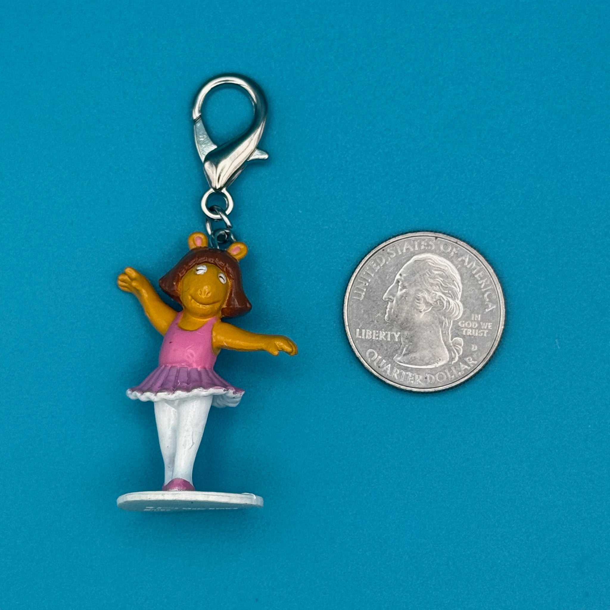 RARE  ‘90s Arthur PBS Character Mini  s -  vintage keychain vintage charms for bag nostalgia vintage keychains y2k collectible - Bag Crap