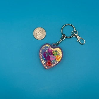 Vintage 1980s-2000s Valentines Keychains & Bag Charms: You Pick